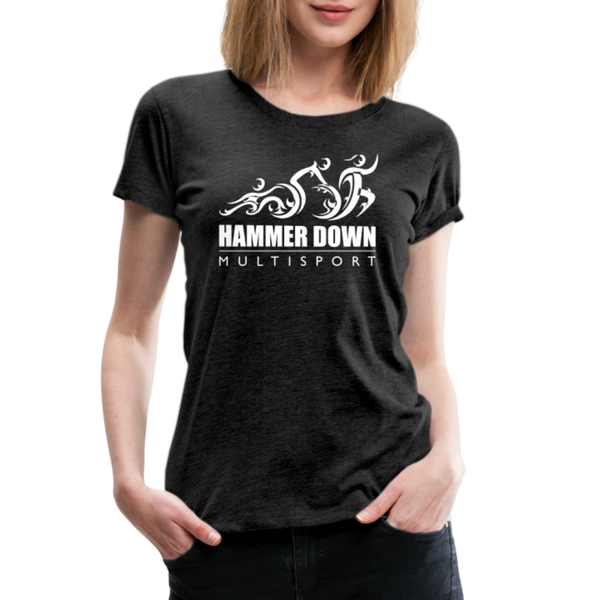 Hammer Down MS- Women’s Premium T-Shirt - charcoal grey