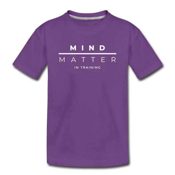 MM In Training- Kids' Premium T-Shirt - purple