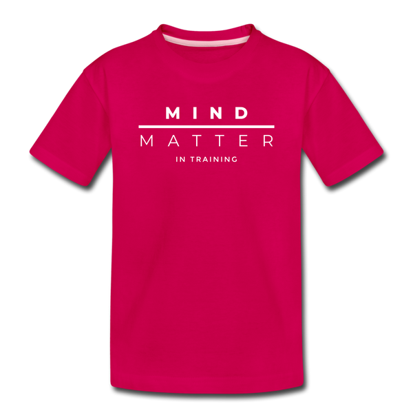 MM In Training- Kids' Premium T-Shirt - dark pink