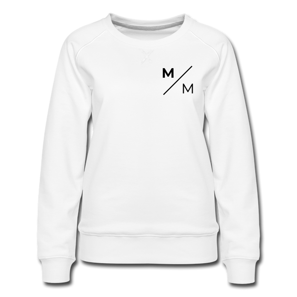 M/M Athlete- Women’s Premium Sweatshirt FP - white