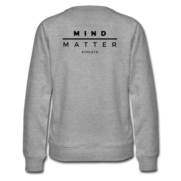 M/M Athlete- Women’s Premium Sweatshirt FP - heather grey