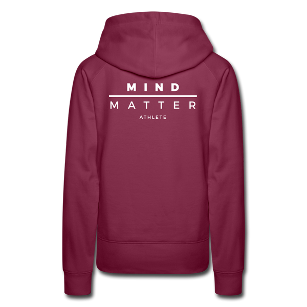 Determined MM- Women’s Premium Hoodie - burgundy