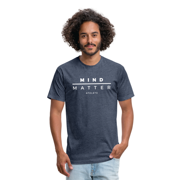 M/M ATHLETE- Unisex T-Shirt - heather navy