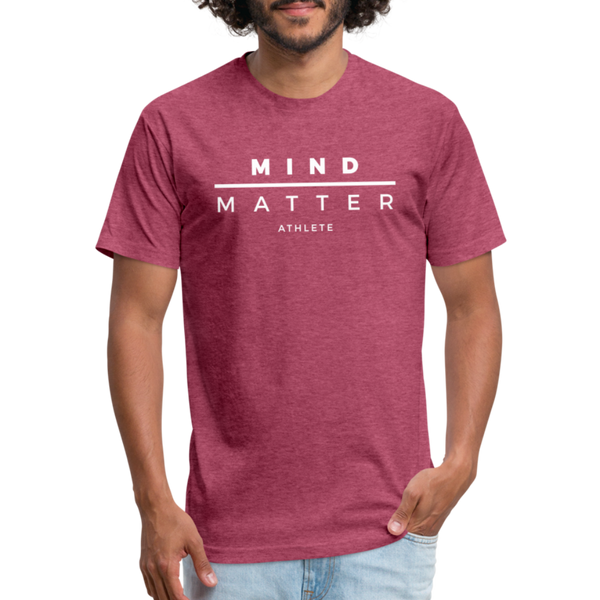 M/M ATHLETE- Unisex T-Shirt - heather burgundy