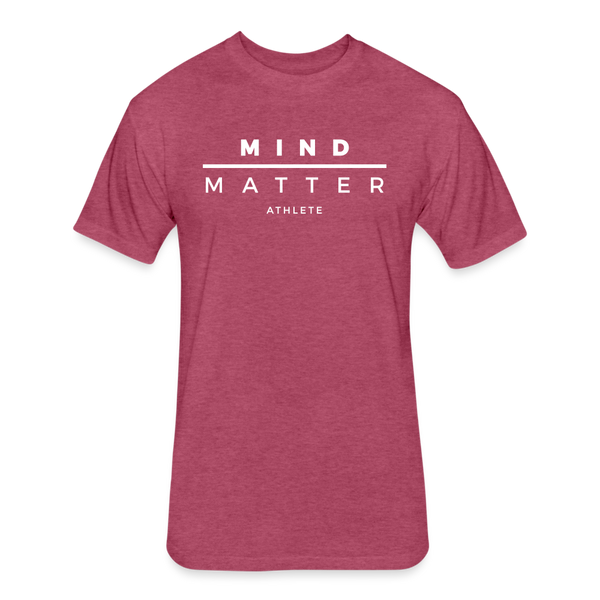 M/M ATHLETE- Unisex T-Shirt - heather burgundy