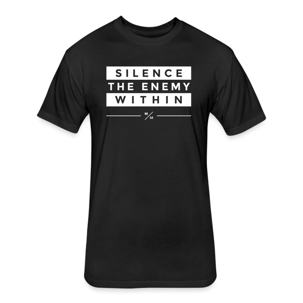 Silence The Enemy- Unisex T-Shirt - black