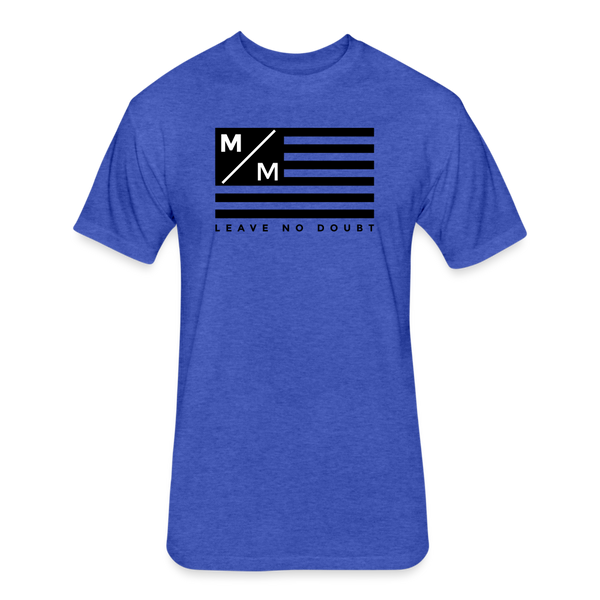 M/M Flag- Unisex T-Shirt - heather royal