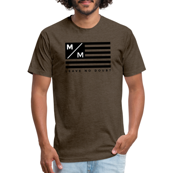 M/M Flag- Unisex T-Shirt - heather espresso