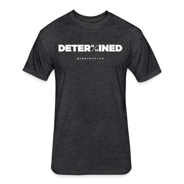 DETERMINED- Unisex T-Shirt - heather black
