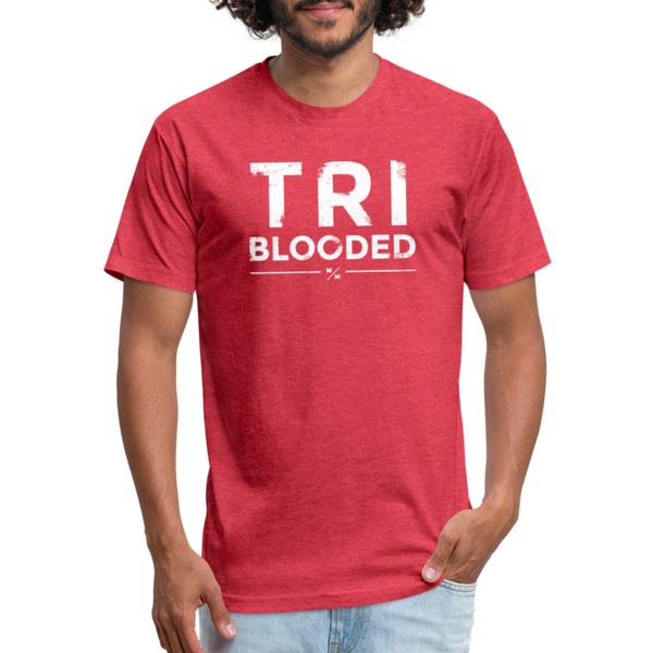 TRI Blooded- Unisex T-Shirt - heather red