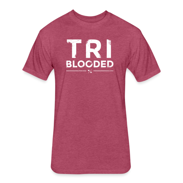 TRI Blooded- Unisex T-Shirt - heather burgundy