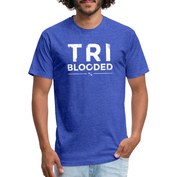 TRI Blooded- Unisex T-Shirt - heather royal