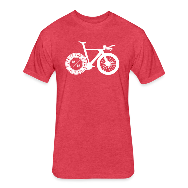STEW TT Bike- Unisex T-Shirt - heather red