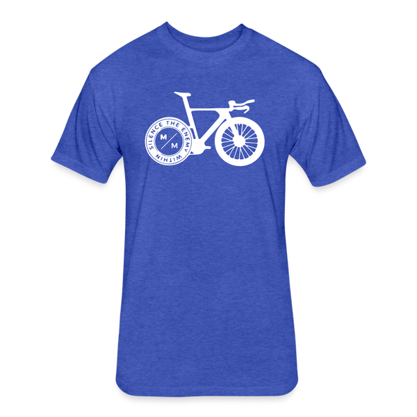 STEW TT Bike- Unisex T-Shirt - heather royal