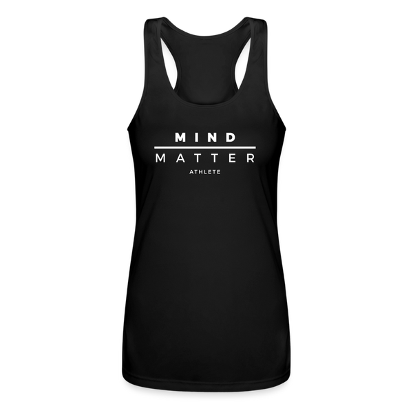 MM Athlete W- Women’s Performance Racerback Tank Top - black
