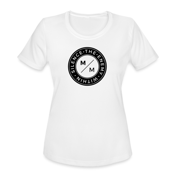 STEW- Women's Moisture Wicking Performance T-Shirt - white
