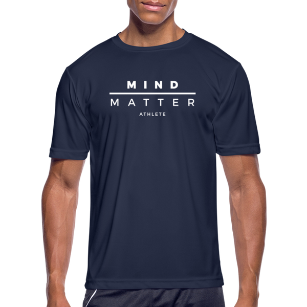 MM Athlete- Men’s Moisture Wicking Performance T-Shirt - navy