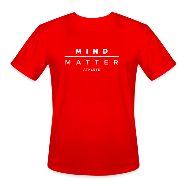 MM Athlete- Men’s Moisture Wicking Performance T-Shirt - red