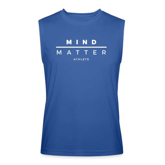 MM Athlete- Men’s Performance Sleeveless Shirt - royal blue