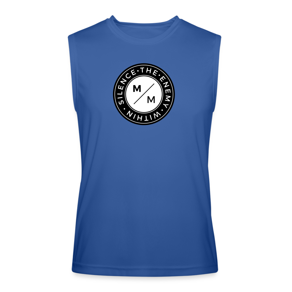 STEW- Men’s Performance Sleeveless Shirt - royal blue