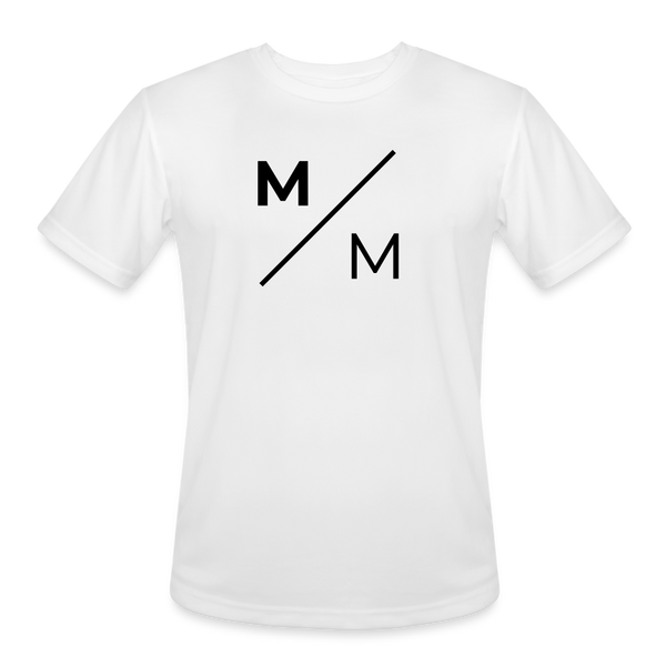 M/M- Men’s Moisture Wicking Performance T-Shirt - white