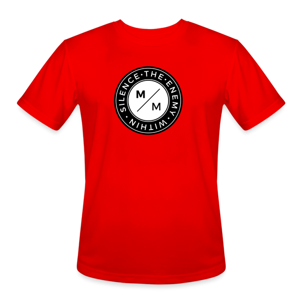 STEW- Men’s Moisture Wicking Performance T-Shirt - red