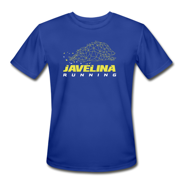 Javelina- Men’s Moisture Wicking Performance T-Shirt - royal blue